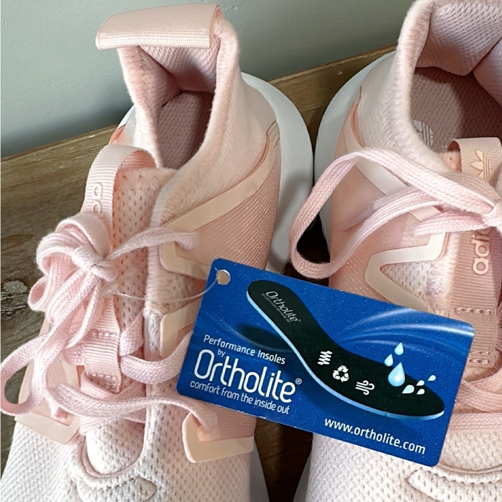 NWT adidas Tubular Viral 2.0 Ice Pink White Sneakers Women’s Sz10.5 9OS-INSPIRED - Picture 10 of 13